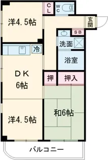 K house1【3階】の間取り