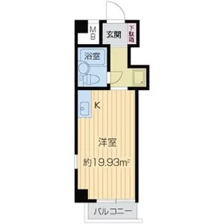 センターハイム大宮【8階】の間取り
