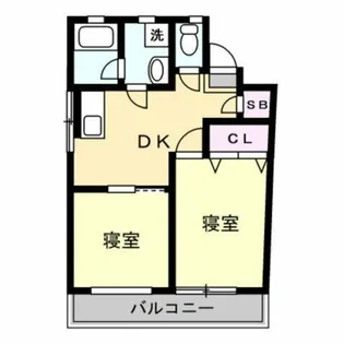 池田マンション【2階】の間取り