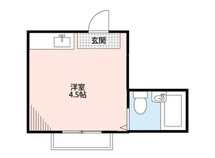 ペアパレス朝霞【2階】の間取り