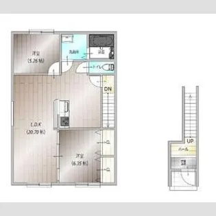 AFC RESIDENCE富士宮小泉【1階】の間取り