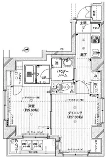 アセンションアイディ浅草【2階】の間取り