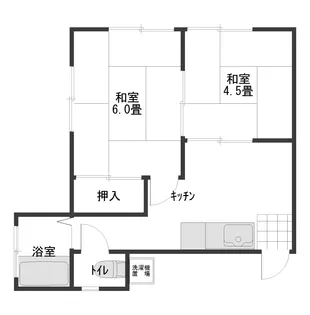 トーアコーポ【2階】の間取り