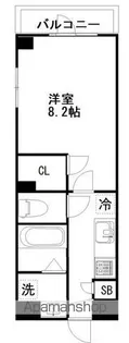 プリズム13番館【4階】の間取り