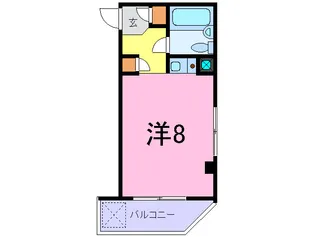 西ビル【2階】の間取り