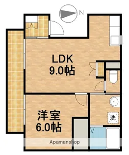 ミストラル【1階】の間取り