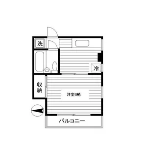 浜ビル【3階】の間取り