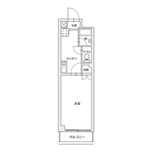 ニシノビル【3階】の間取り