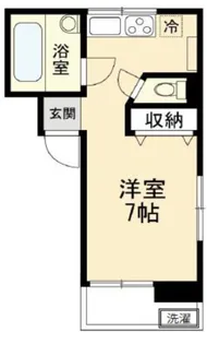 三田東中野コーポ【4階】の間取り