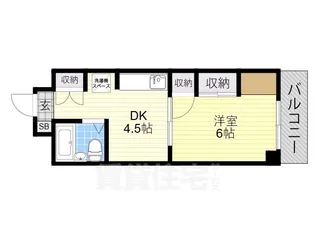 メゾンハーミティジ【3階】の間取り