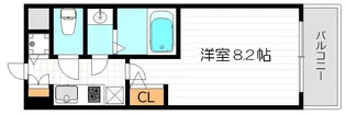 サムティ梅田IIグロウアクシス【3階】の間取り
