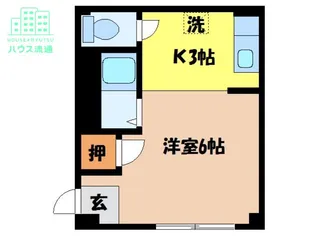 ビジュールOK【2階】の間取り