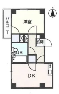 リヴインときわ台【1階】の間取り