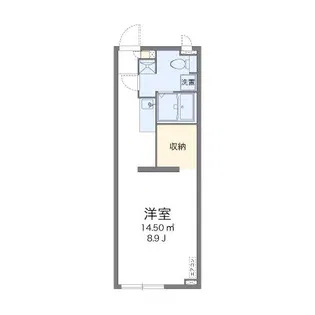 アルクルミエール【2階】の間取り