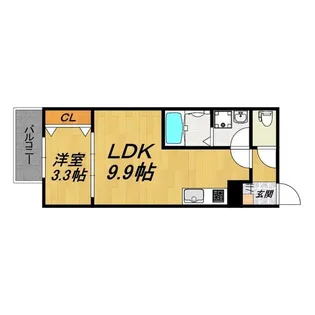 LE COCON弥富V【3階】の間取り