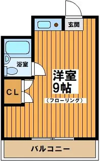 豊田コーポラス【2階】の間取り