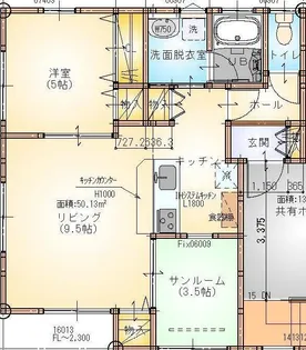 プルミエリアII【2階】の間取り