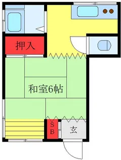 さくら荘【2階】の間取り
