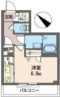 Premias Court氷川台(プレミアス コートヒカワダイ)【3階】の間取り