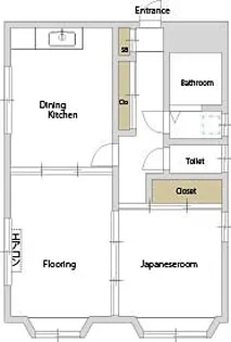 日月居【2階】の間取り