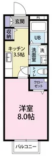 ルナ カーサ【1階】の間取り