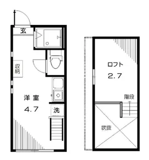 アーバンプレイス要町II【2階】の間取り