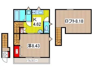 kom’s HARA【2階】の間取り