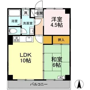 SAKURA-1【4階】の間取り