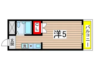 北浜ビル【2階】の間取り