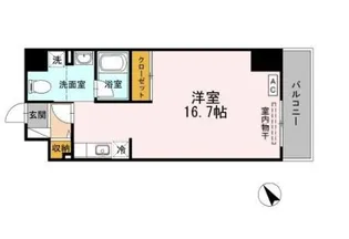 ジェイ・エス・ティ横浜東【2階】の間取り