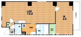 香里グリーンハイツ【5階】の間取り