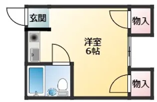 田中ハイツ【2階】の間取り