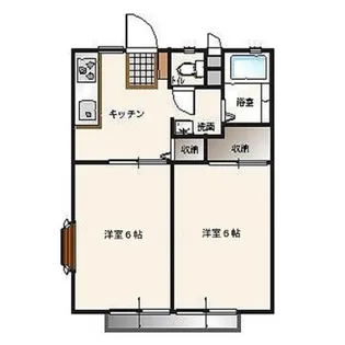 サンクレスト【2階】の間取り