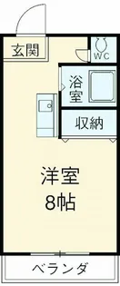 タウンハウス内堀【1階】の間取り