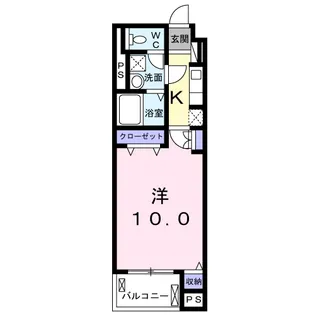 オークリーフヴィレッジ【4階】の間取り
