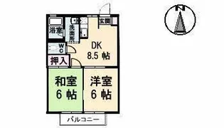 ヴィレッジ高島 A棟【2階】の間取り