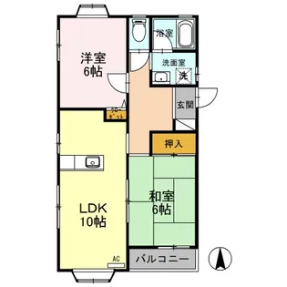 パークサイド【1階】の間取り