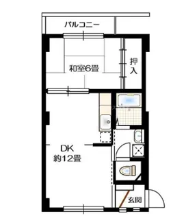 野村ビル【3階】の間取り