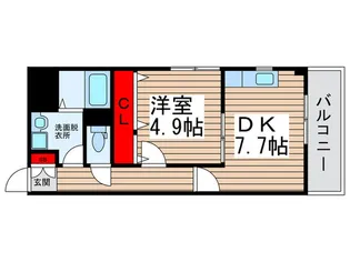 メゾンツジヤマ【3階】の間取り