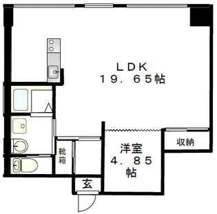 ブランロゼ二日町【3階】の間取り