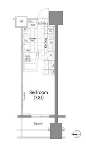 パークハビオ平河町【5階】の間取り