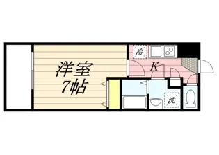 ラセット博多【14階】の間取り