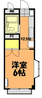 フロイントハイム樋口【3階】の間取り