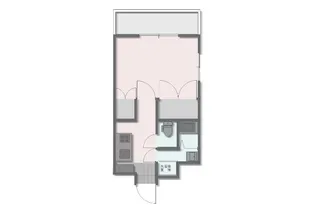 愛宕ハイツII【3階】の間取り