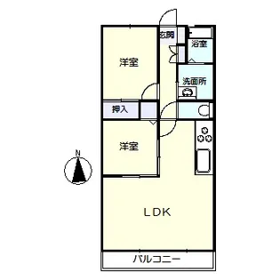 エトワール佐藤【2階】の間取り
