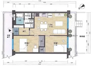 CASA MG【3階】の間取り