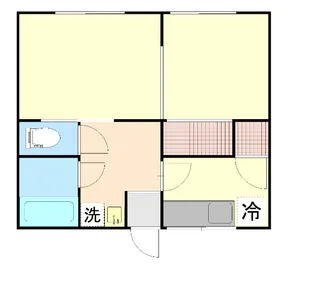 メゾン直江【1階】の間取り