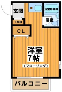 東京都世田谷区北沢5【マンション】の間取り