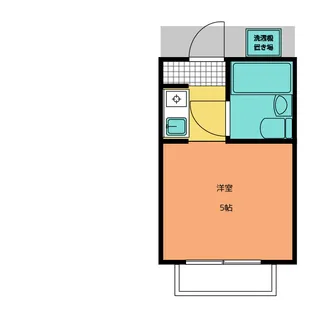 菊名イッセイハイツ【2階】の間取り