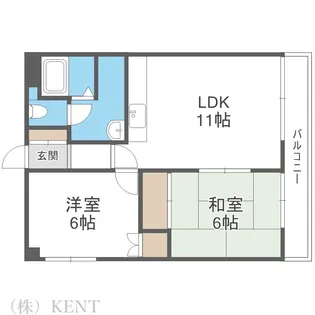 プレジャーハイツ【2階】の間取り